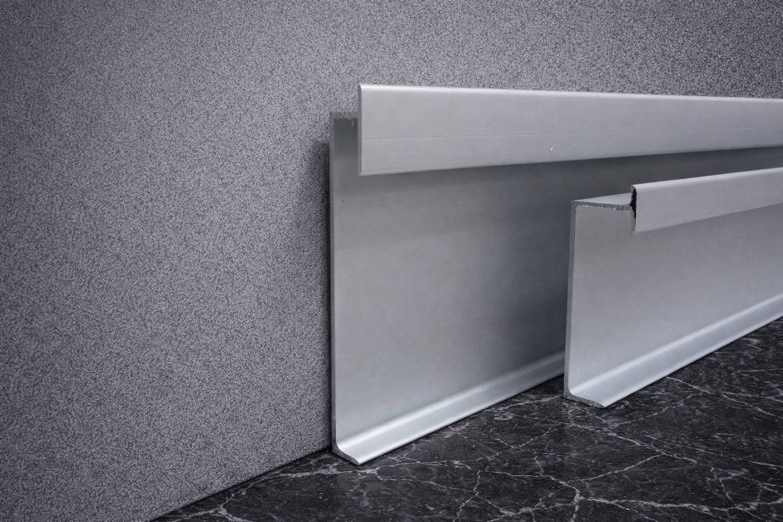 Алюминиевый скрытый плинтус Fezard ALP-GT40-12