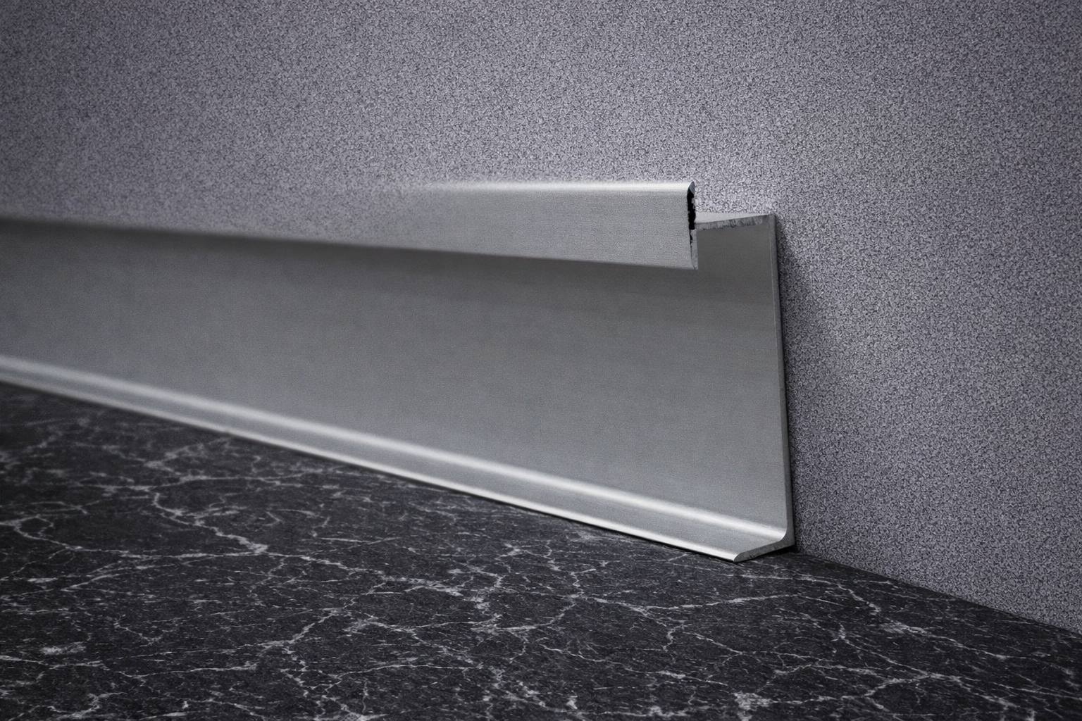 Алюминиевый скрытый плинтус Fezard ALP-GT40-12