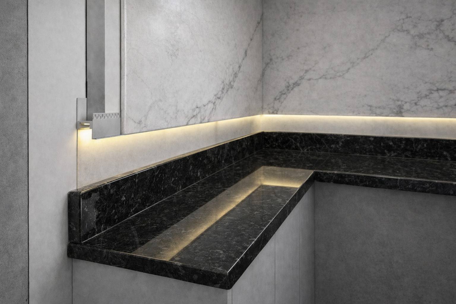 Алюминиевый плинтус Fezard ALP-G30/15