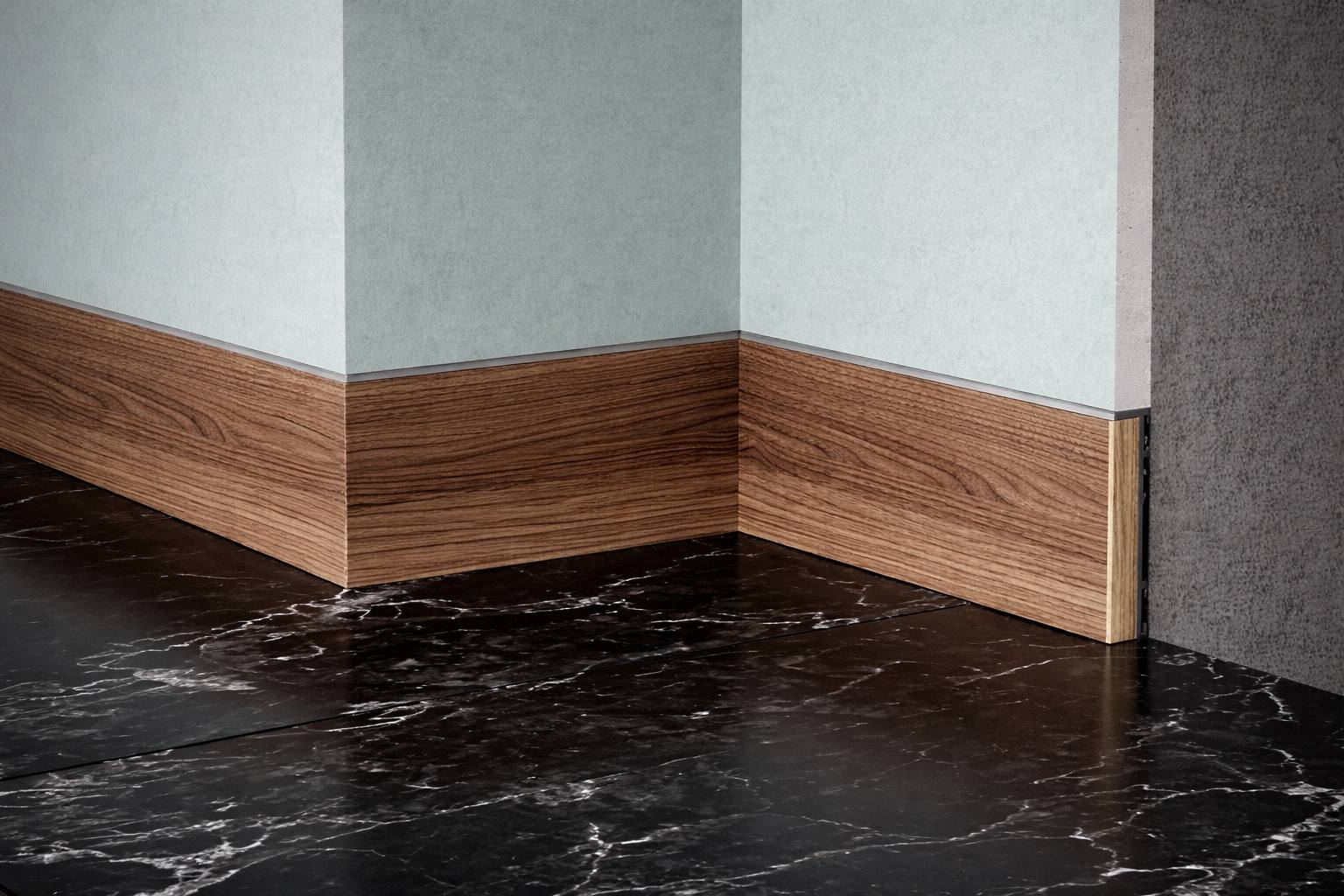 Алюминиевый плинтус Fezard ALP-G60