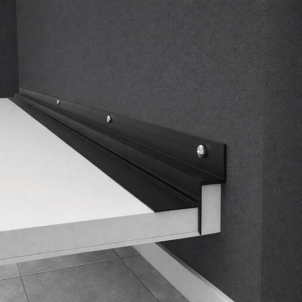 Плинтус скрытого монтажа потолочный Fezard ALP-PP12