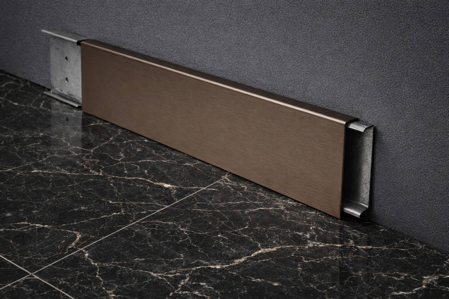 Плинтус из нержавейки Fezard NS-С