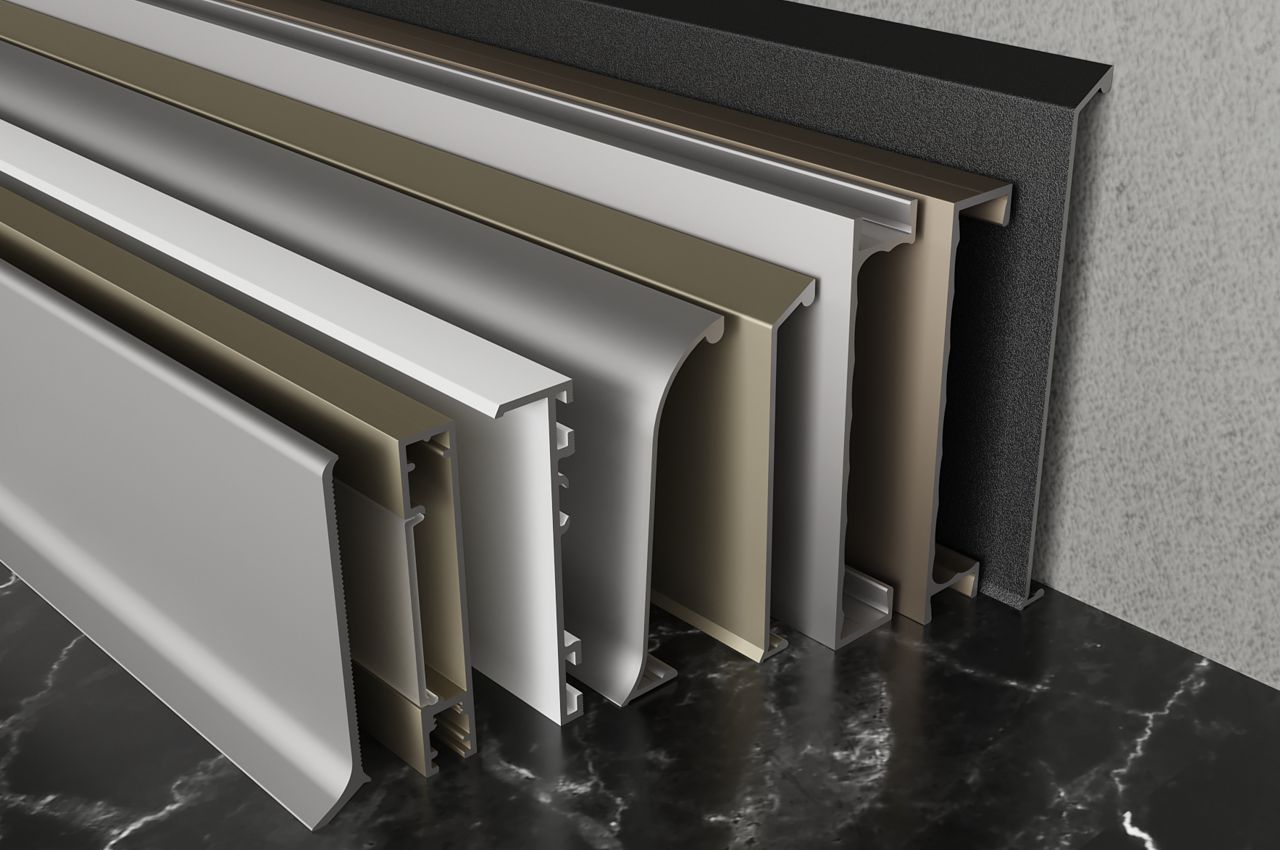 Плинтусы из нержавеющей стали