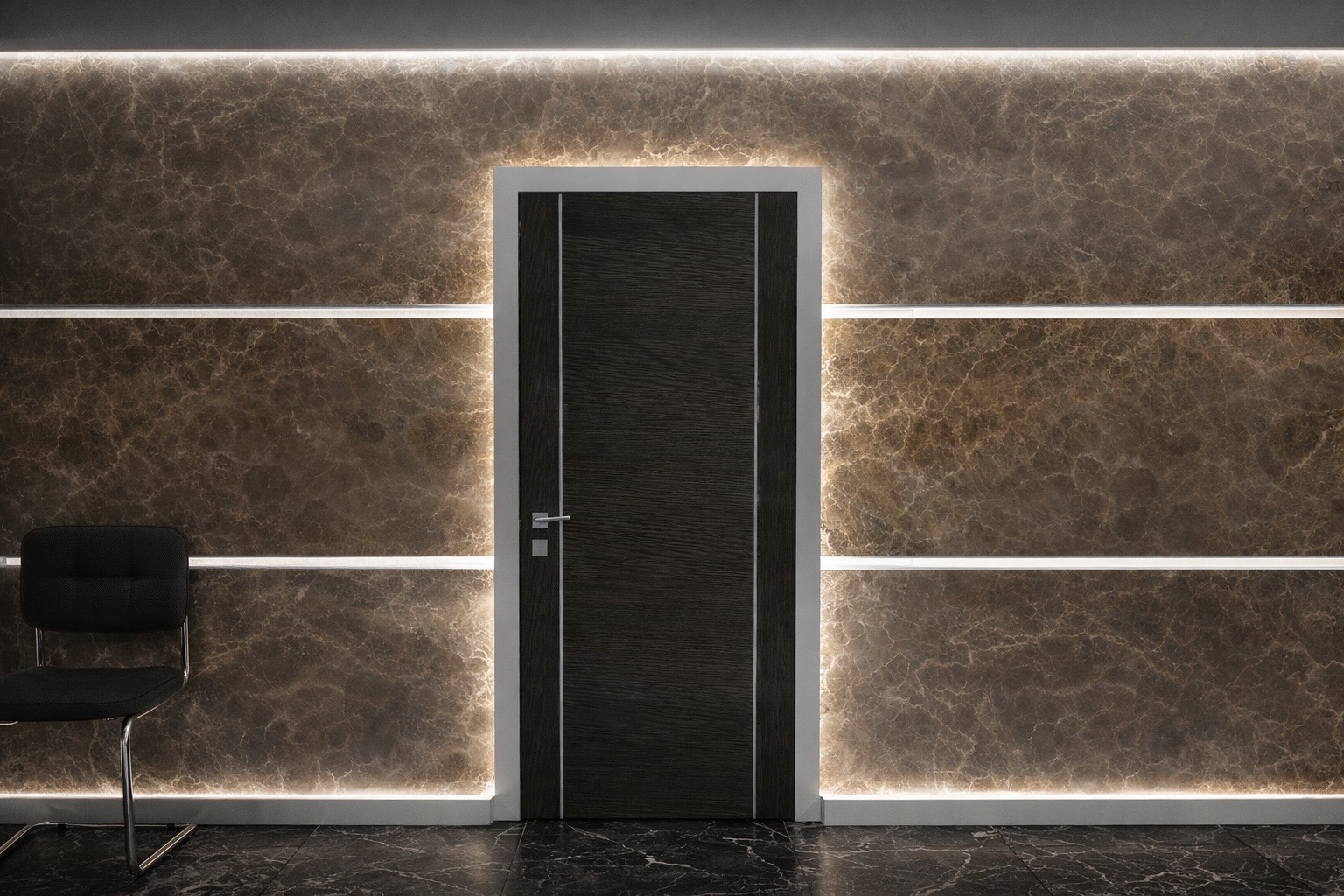 Алюминиевый плинтус Fezard ALP-G100-LA 