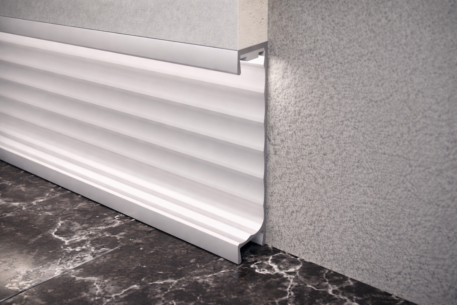 Алюминиевый плинтус Fezard ALP-G80-LI