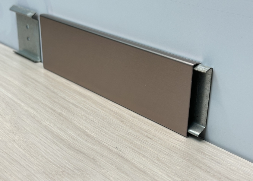 Плинтус из нержавейки Fezard NS-С