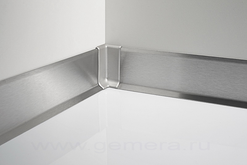 Плинтусы из нержавейки Fezard NS-PL 40-200 мм