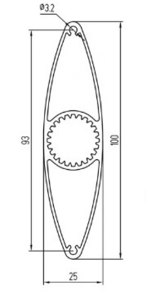 Ламель крыловидная Fezard LAM-K150