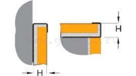 Профиль для плитки ST-JL